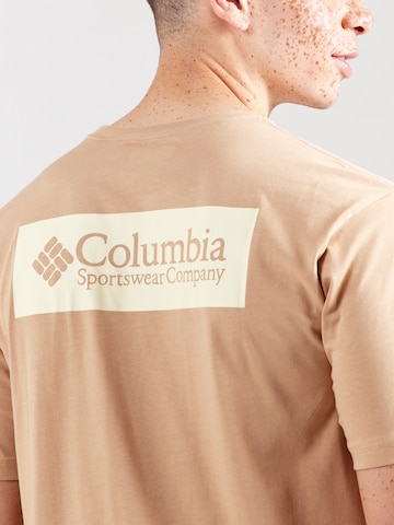 COLUMBIA Koszulka funkcyjna 'North Cascades™' w kolorze brązowy