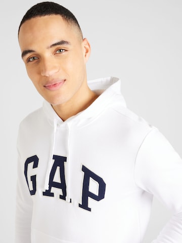 GAPSweater majica 'HERITAGE' - bijela boja