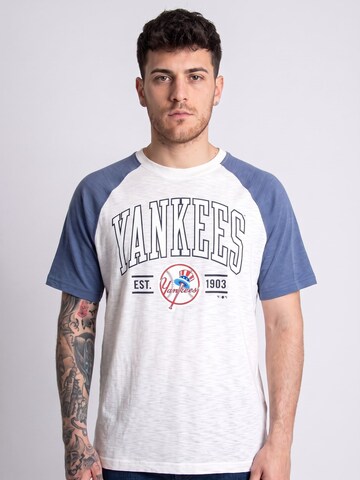 T-Shirt 'New York Yankees Heritage Biblend' Fanatics en blanc