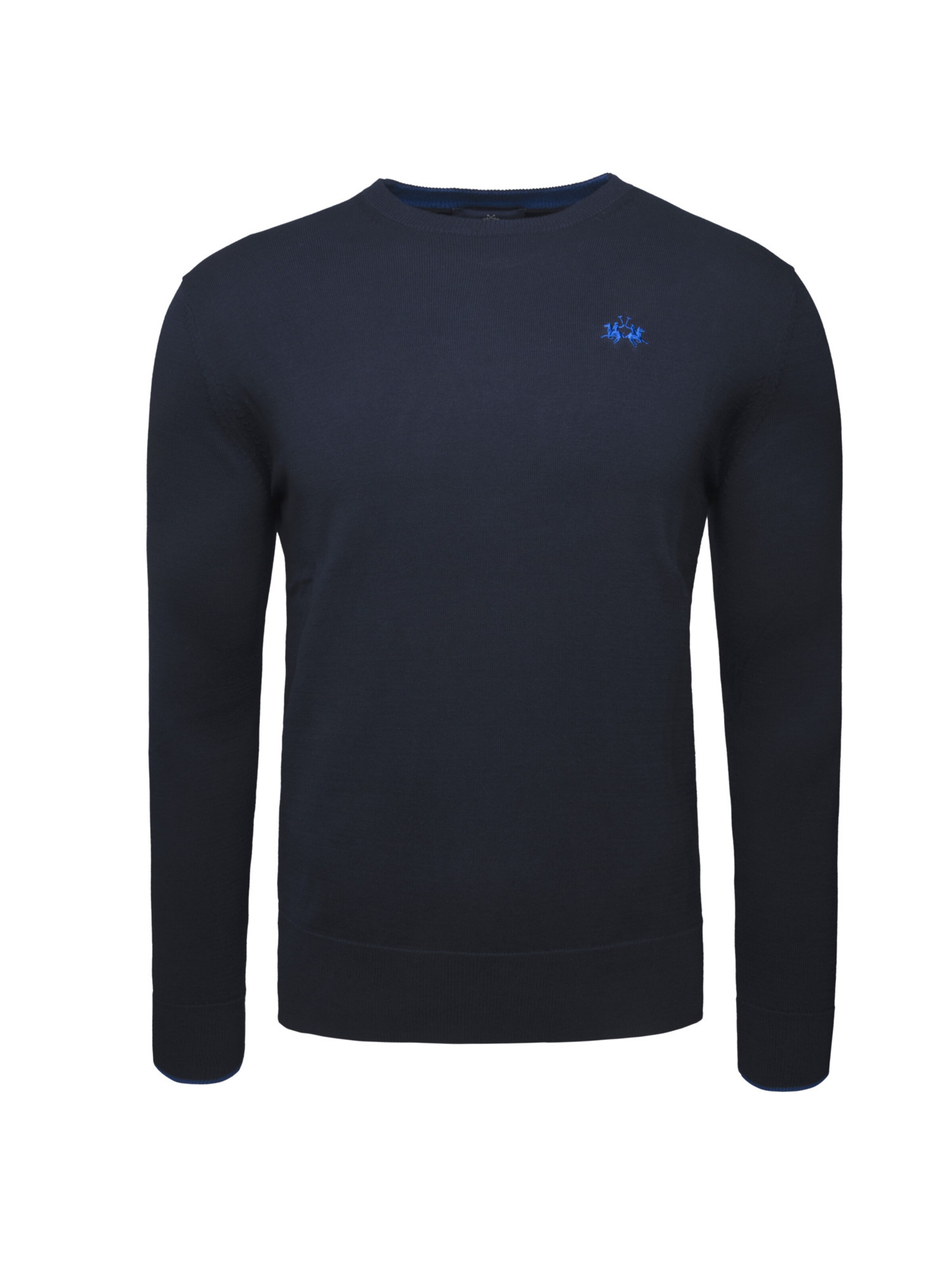 La Martina Sweater 'MAS010' in Dark blue, Item view