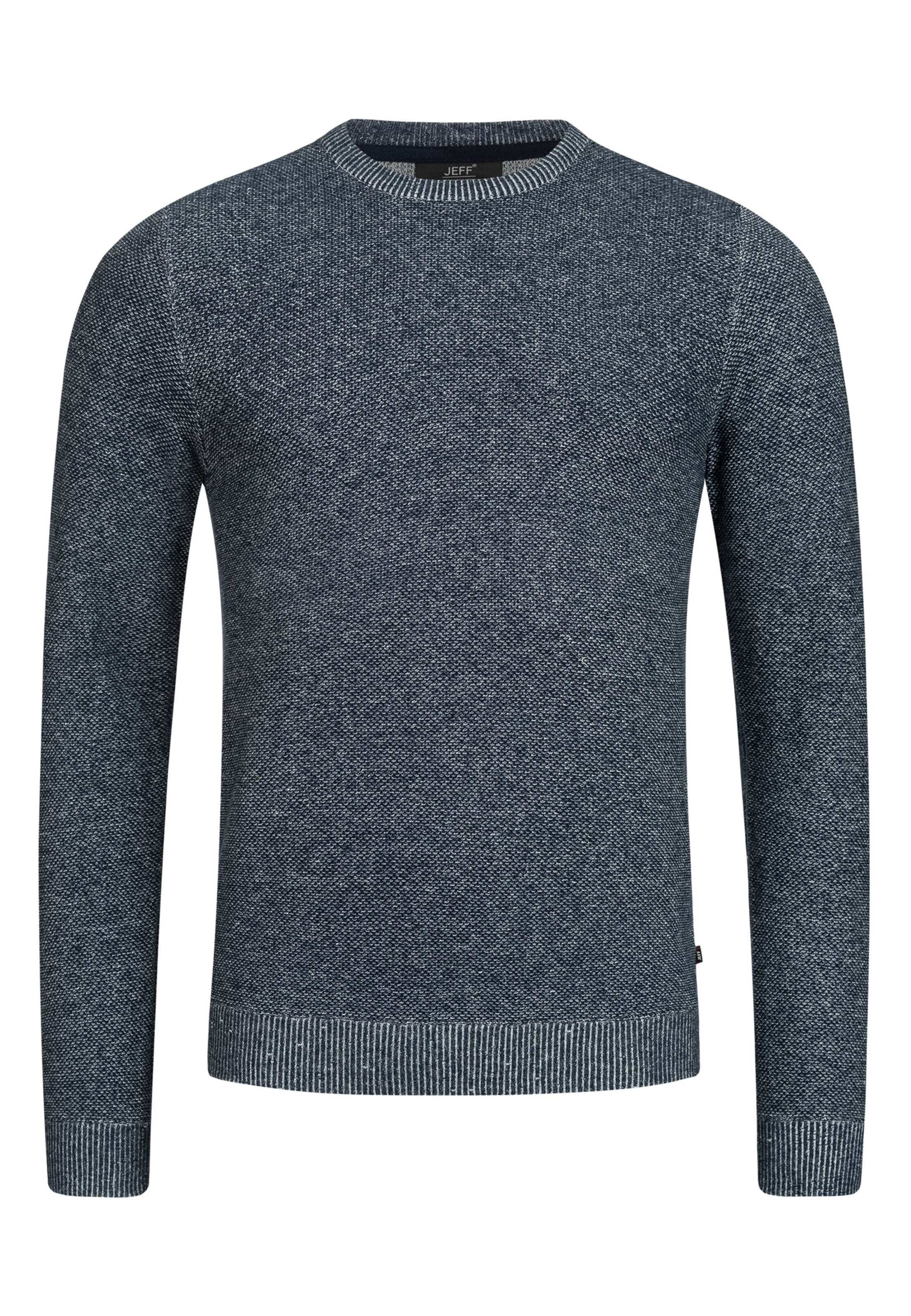 JEFF Trui 'Crespo' in Blauw: voorkant