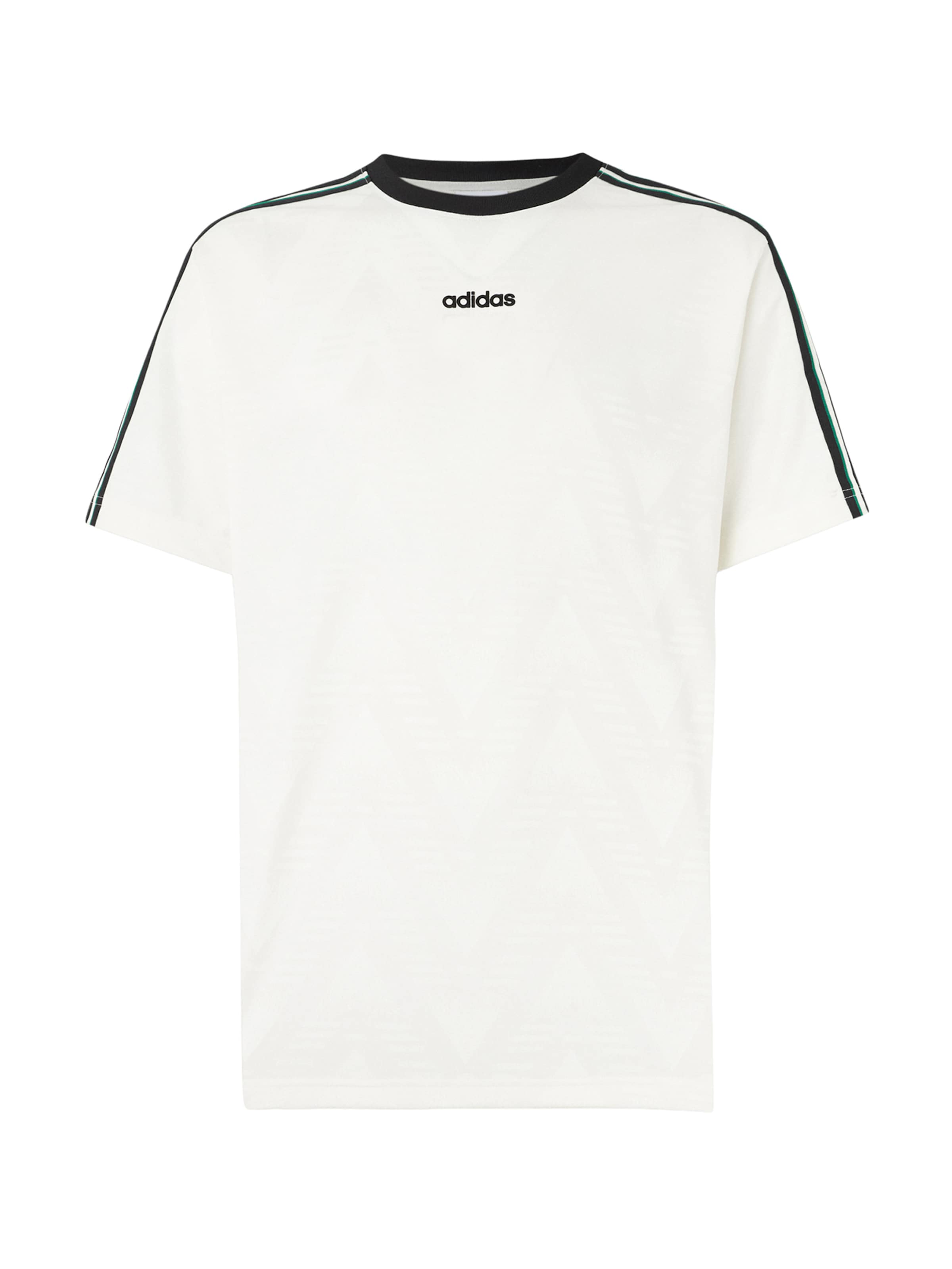 ADIDAS ORIGINALS T-shirt 'Bruised Banana' i vit: framsida