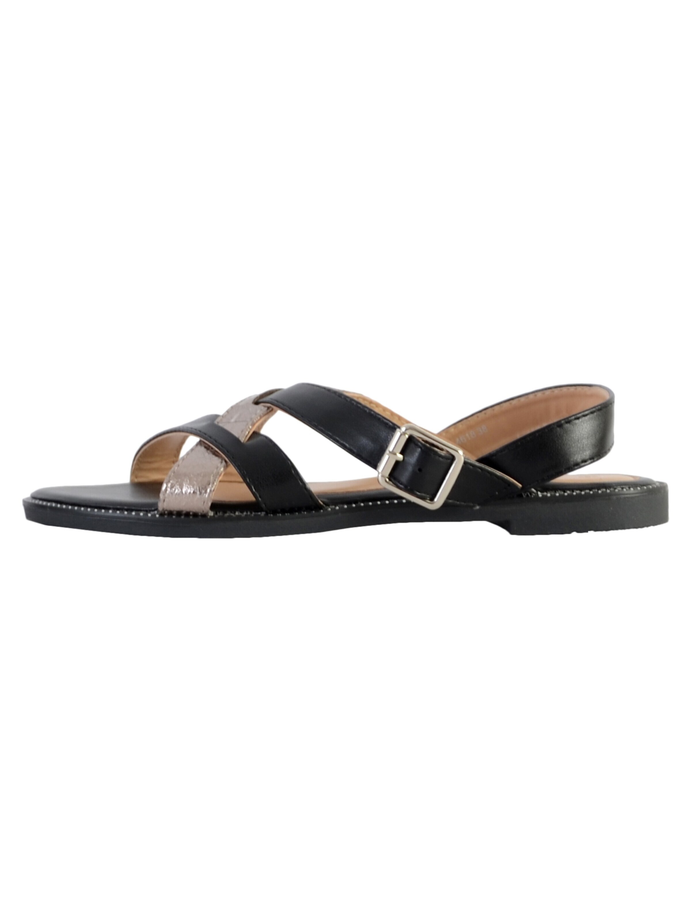 The Divine Factory Sandals in Grey: front