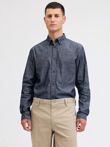 JACK & JONES Regular Fit Skjorte 'JPRBLARICHARD' i blå: forside