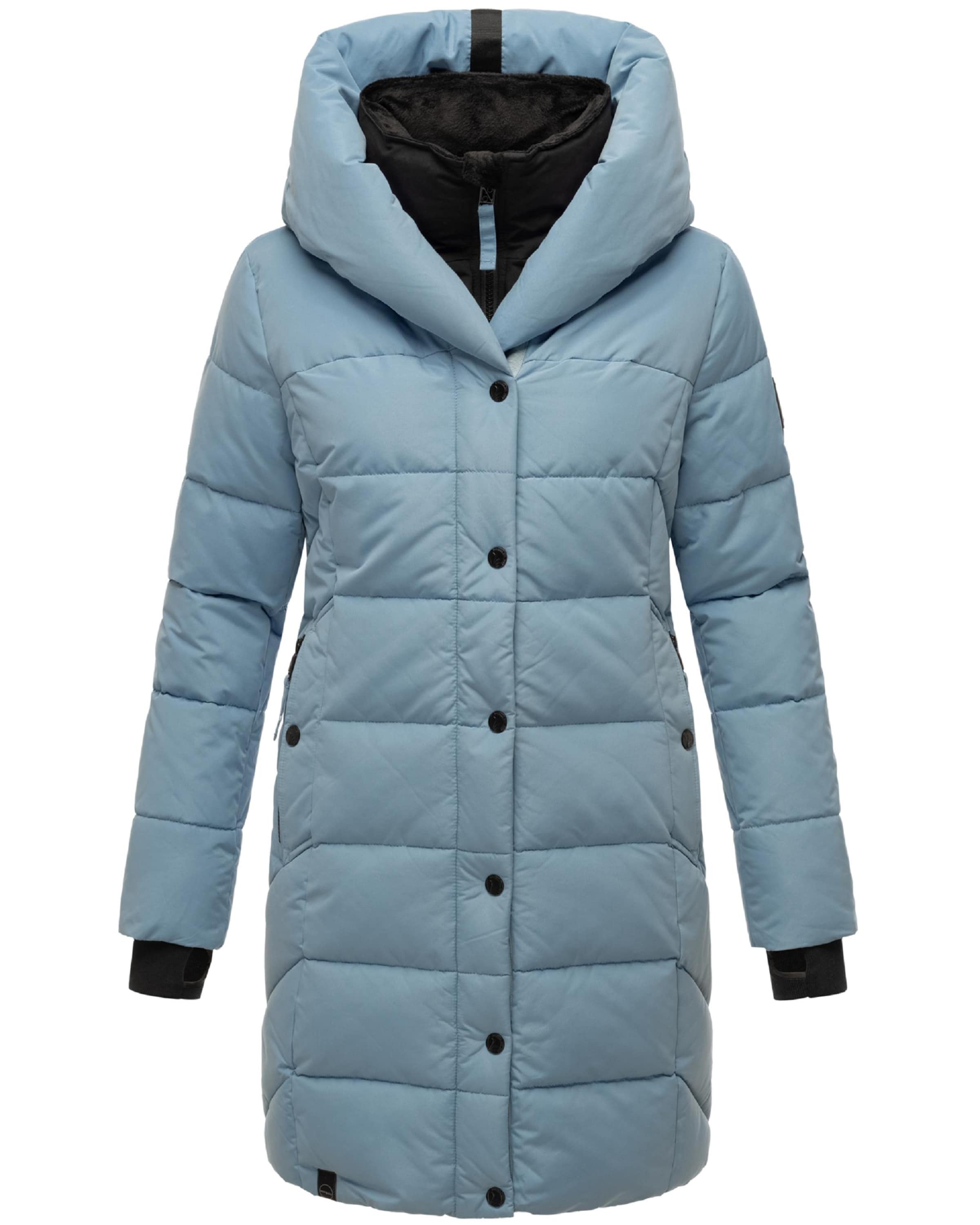 Palton de iarnă de la NAVAHOO pe albastru: față