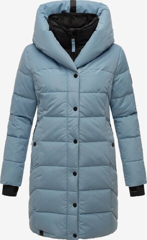 NAVAHOO Wintermantel in Blauw: voorkant