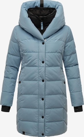 Manteau d’hiver NAVAHOO en bleu : devant