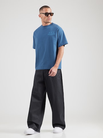 Avirex T-Shirt 'AIRMAN' in Blau