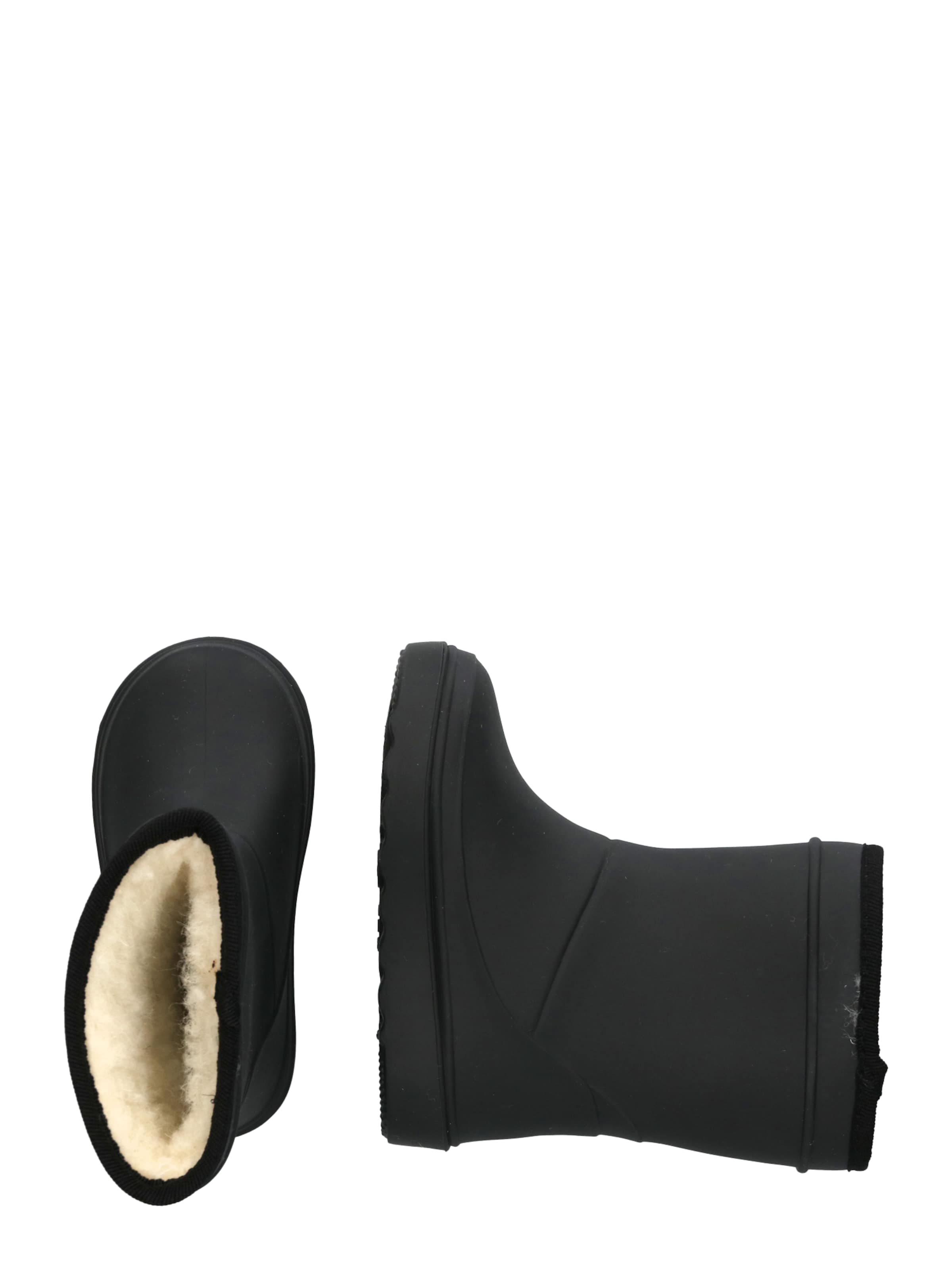 EN FANT Gummistøvler i sort