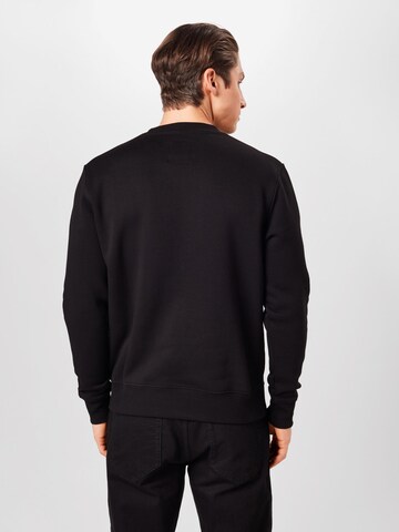 ALPHA INDUSTRIES Regular fit Sweatshirt in Zwart