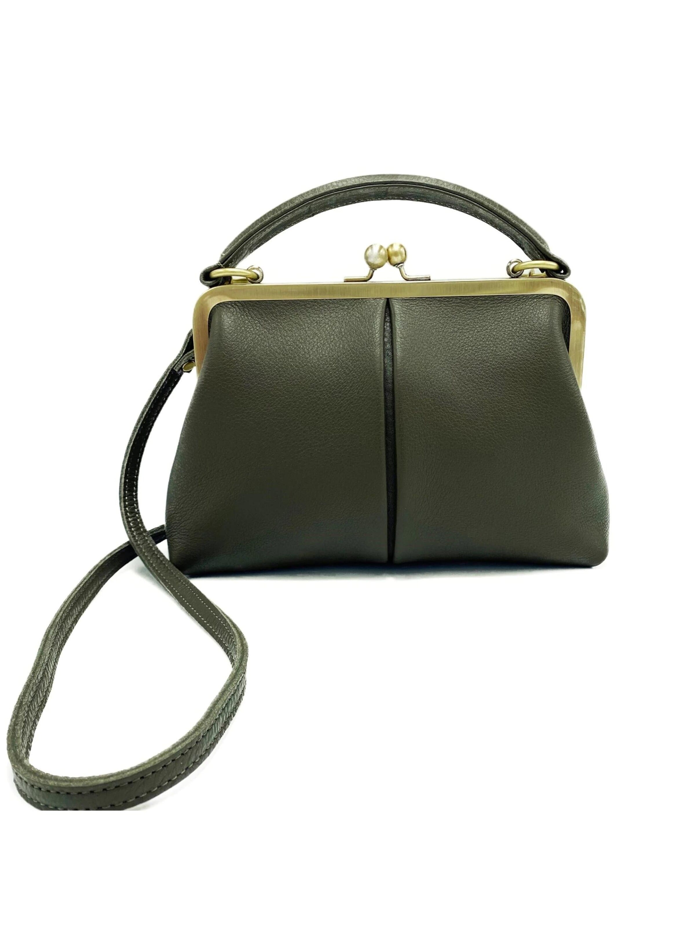 Sacs à main 'Kleine Olive – Leder Handtasche & Umhängetasche' Taschenkinder en vert