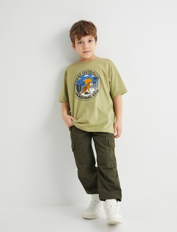 Koton Tapered Hose in Grün