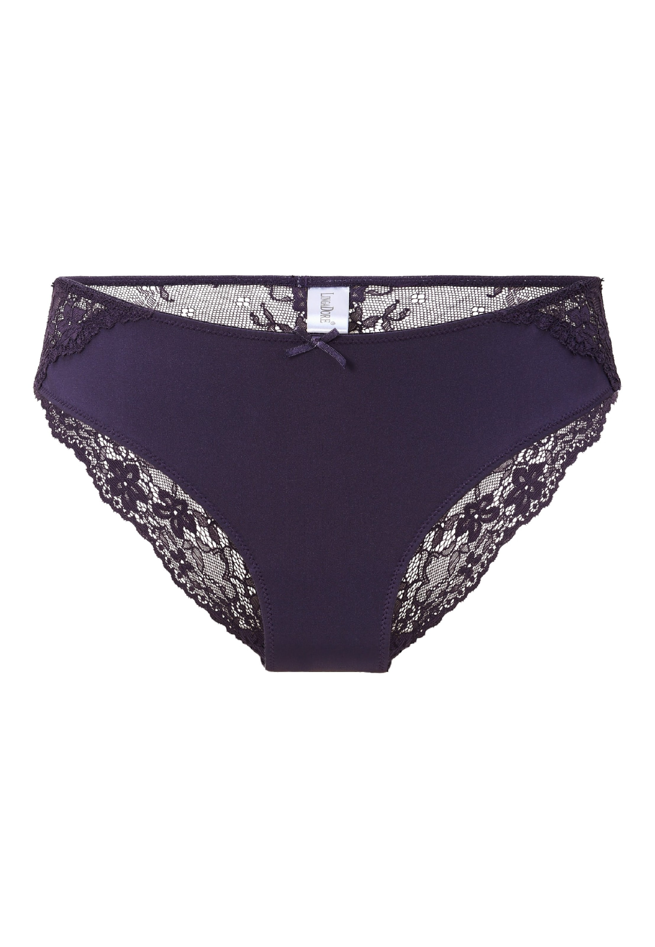 Slip di LingaDore in lilla: frontale