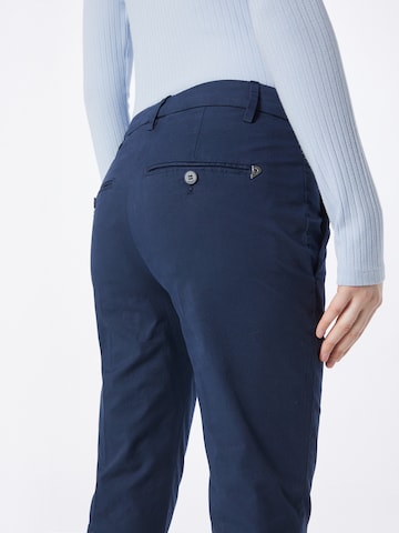 Coupe slim Pantalon 'PERFECT' Dondup en bleu