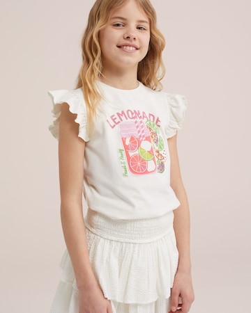 WE Fashion - Camisola em branco: frente
