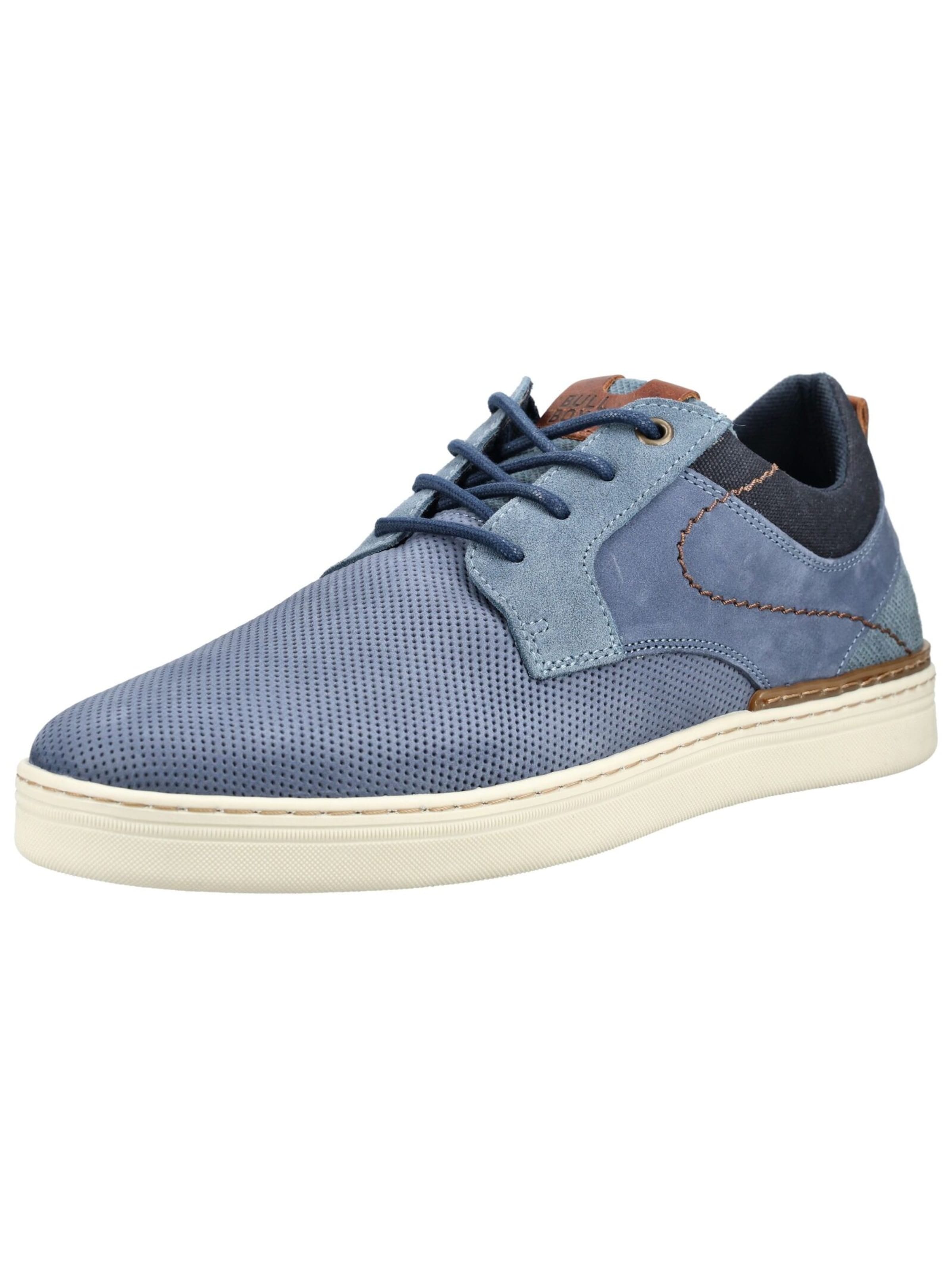 Sneaker bassa di BULLBOXER in blu: frontale