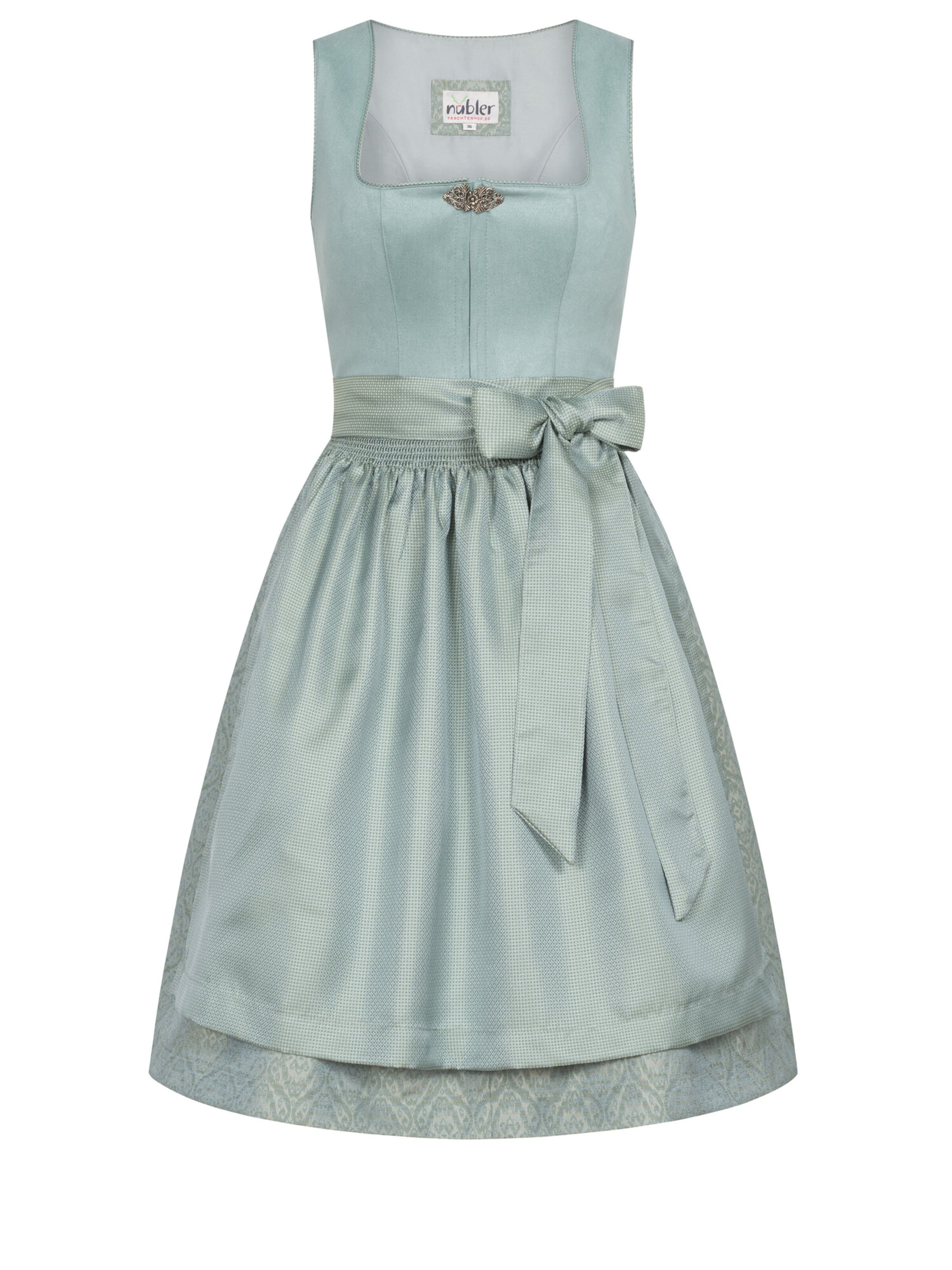 Trachtenhof Nübler Dirndl 'Dirndl Mini Gerlinde'‌‌‌‌‌‌‌‌‌ in Blau: Vorderseite