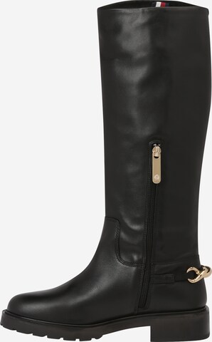 TOMMY HILFIGER Stiefel in Schwarz