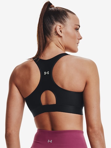 UNDER ARMOUR Korzetová Sportovní podprsenka 'Armour' – černá