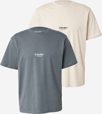 JACK & JONES - Camiseta 'JJESOHO' en beige: frente