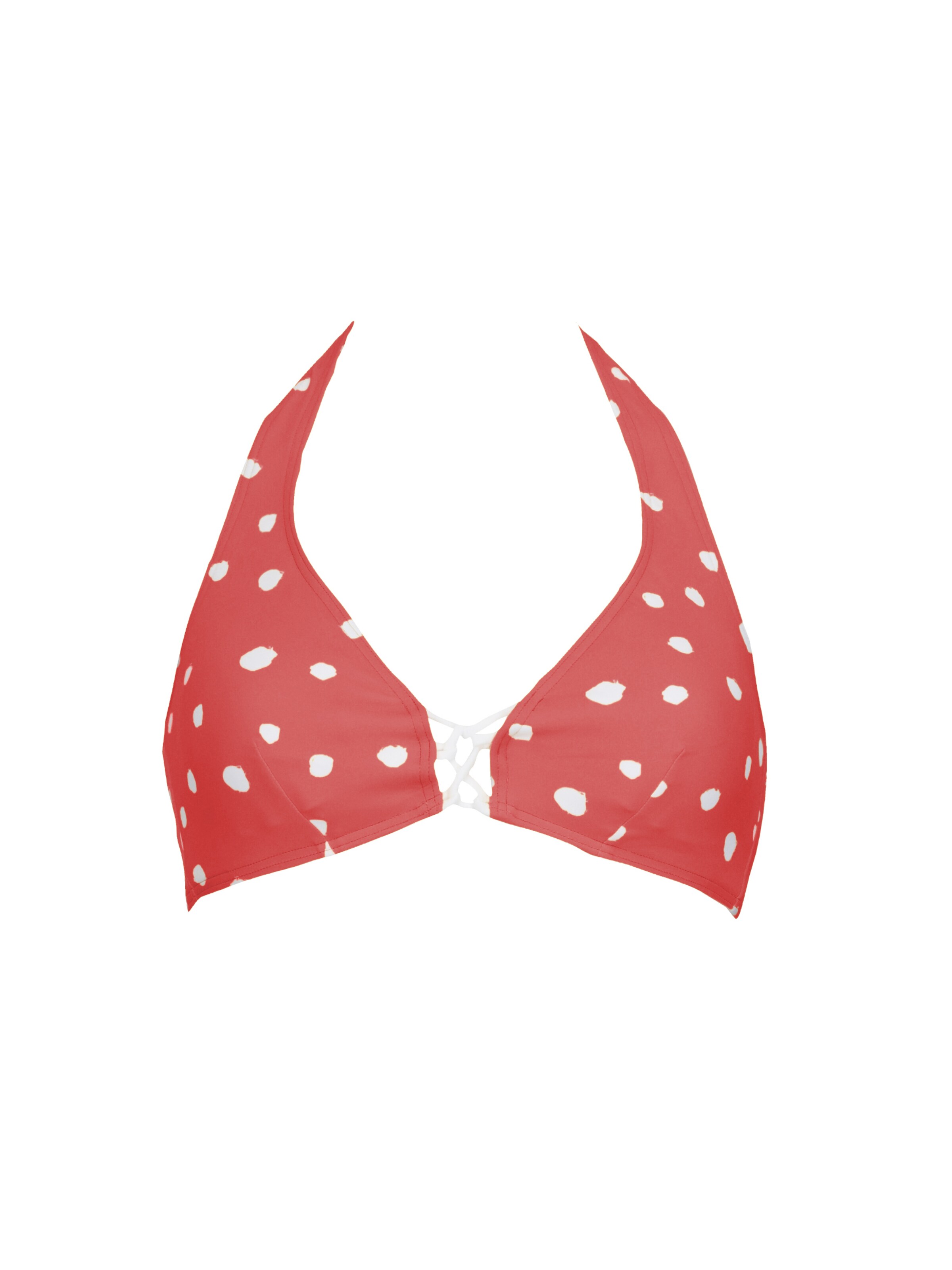 Triangle Hauts de bikini VIVID en rouge : devant
