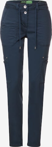 CECIL Regular Cargohose in Blau: predná strana