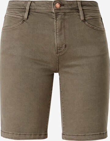 s.Oliver Regular Jeans in Groen: voorkant