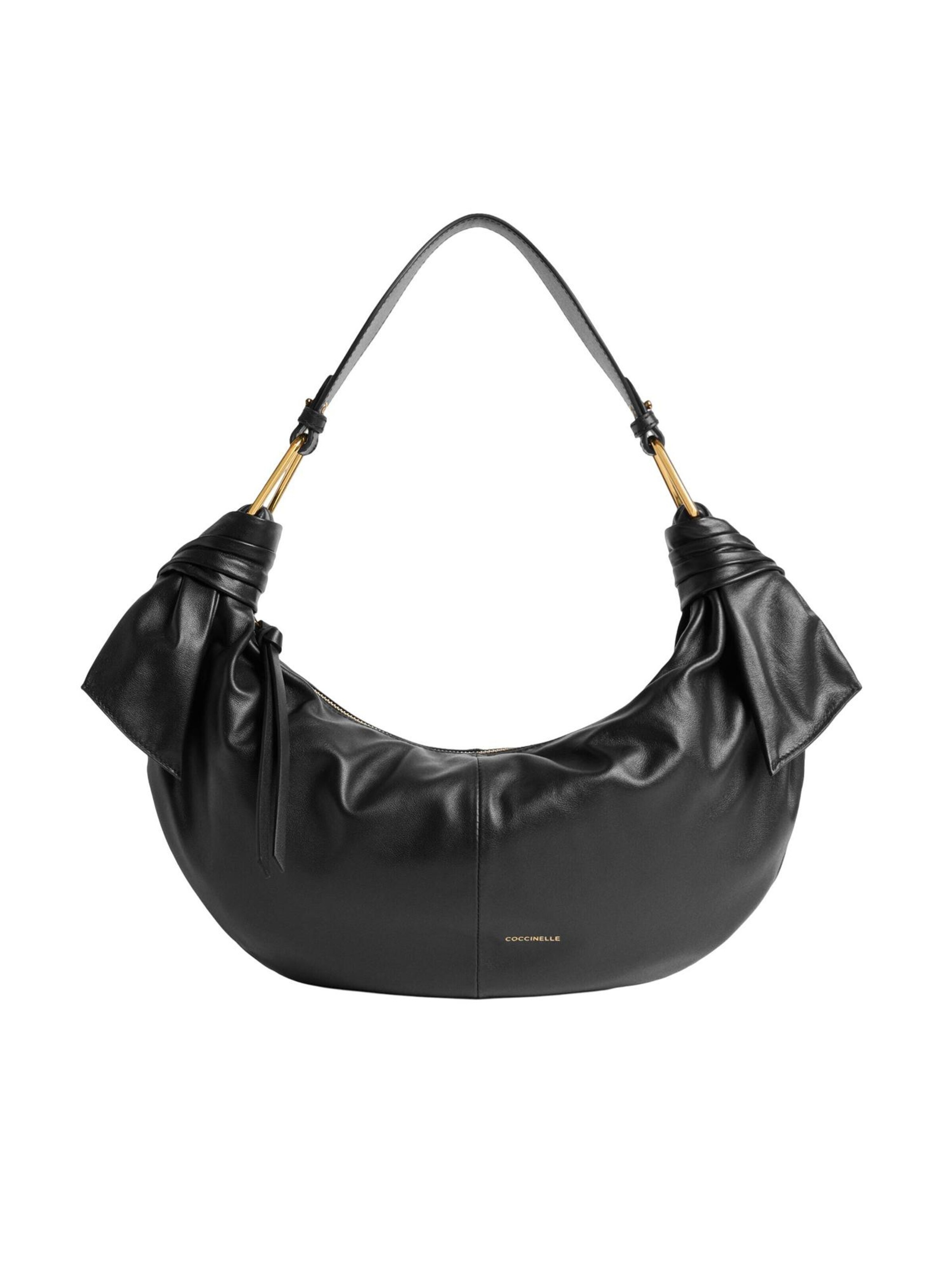 Coccinelle Handbag 'COCCINELLE Furoshiki 26 320' in Black: front