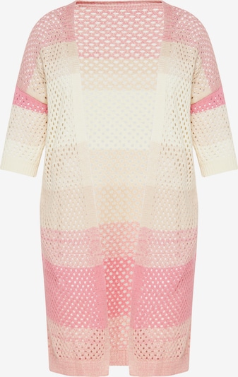 usha FESTIVAL Neuletakki värissä beige / roosa / valkoinen, Tuotenäkymä