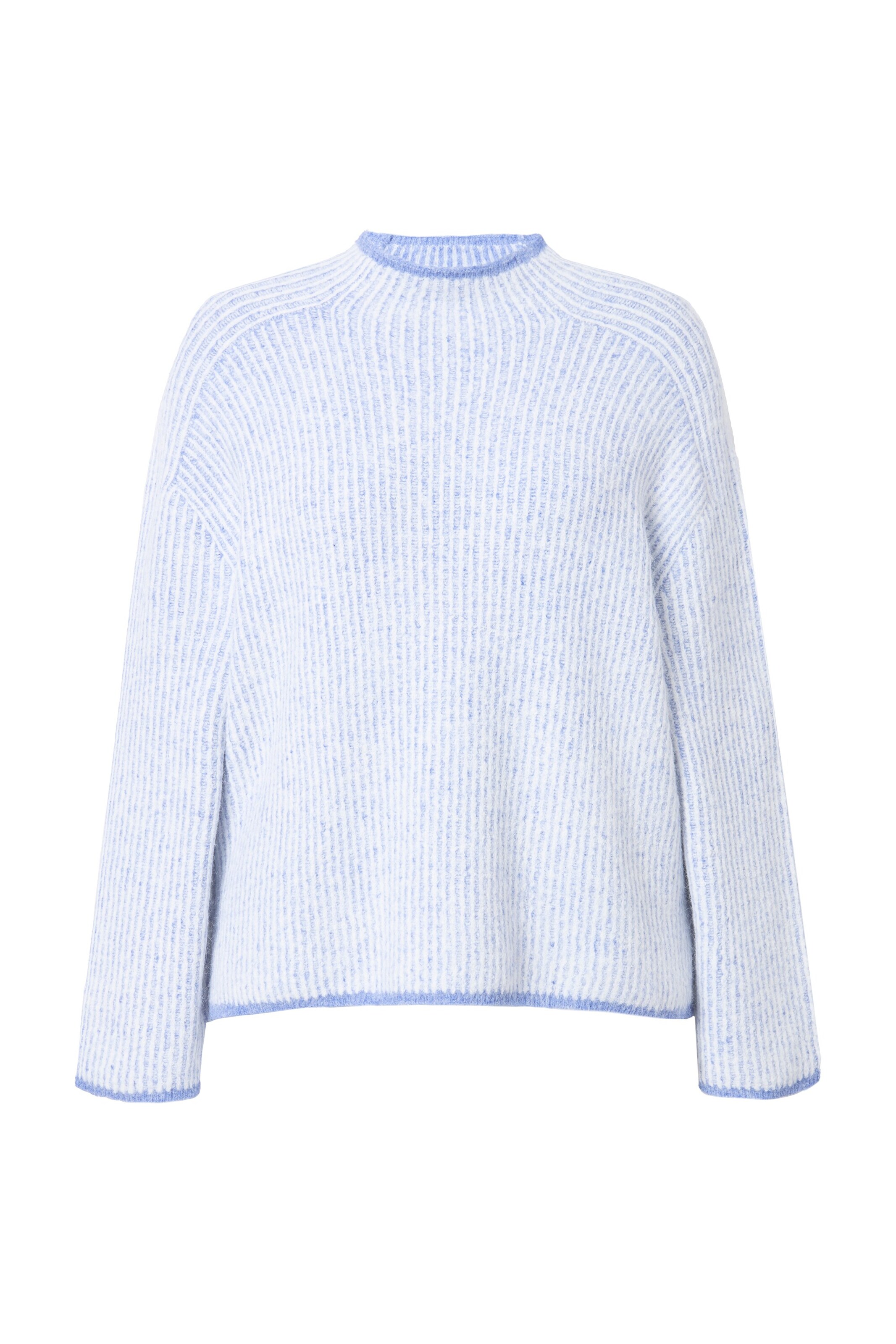Ulla Popken Pullover in Blau: Vorderseite