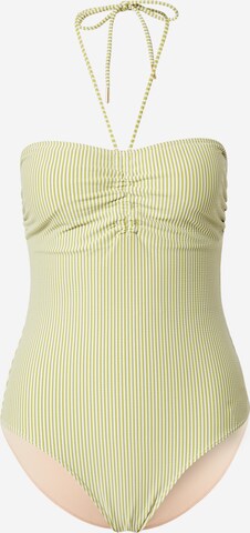 Bustier Maillot de bain 'TENNA' Underprotection en vert : devant