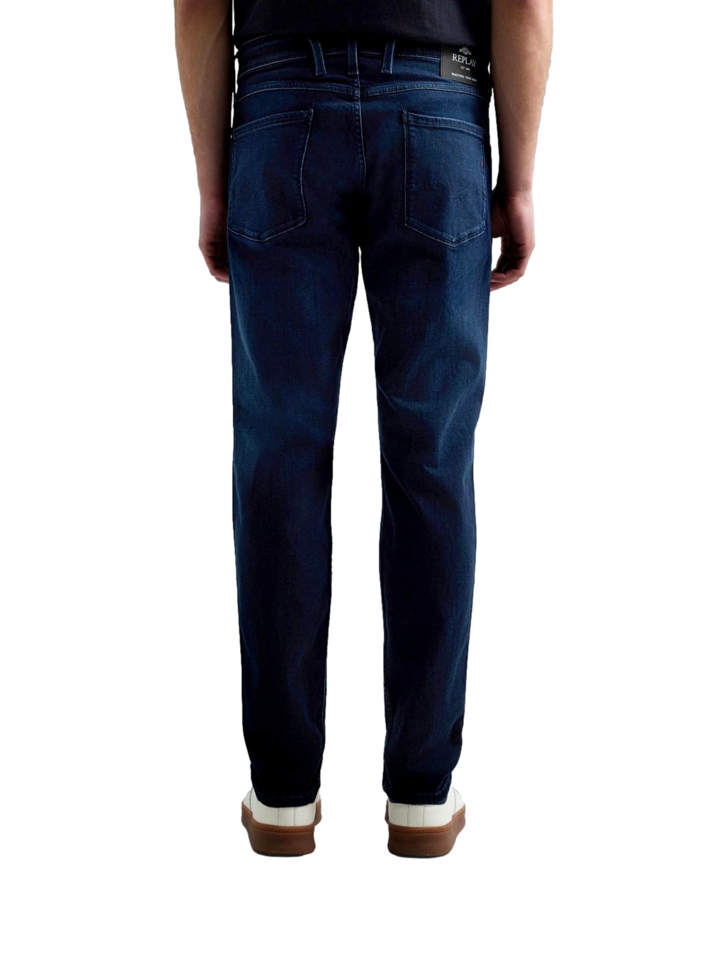 REPLAY Slim fit Pants 'Anbass' in Blue