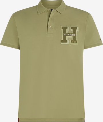 T-Shirt TOMMY HILFIGER en vert : devant