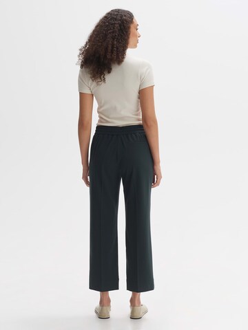 Regular Pantalon à plis 'Melosi' OPUS en vert