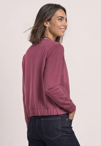 STREET ONE Zip-Up Hoodie in Pink