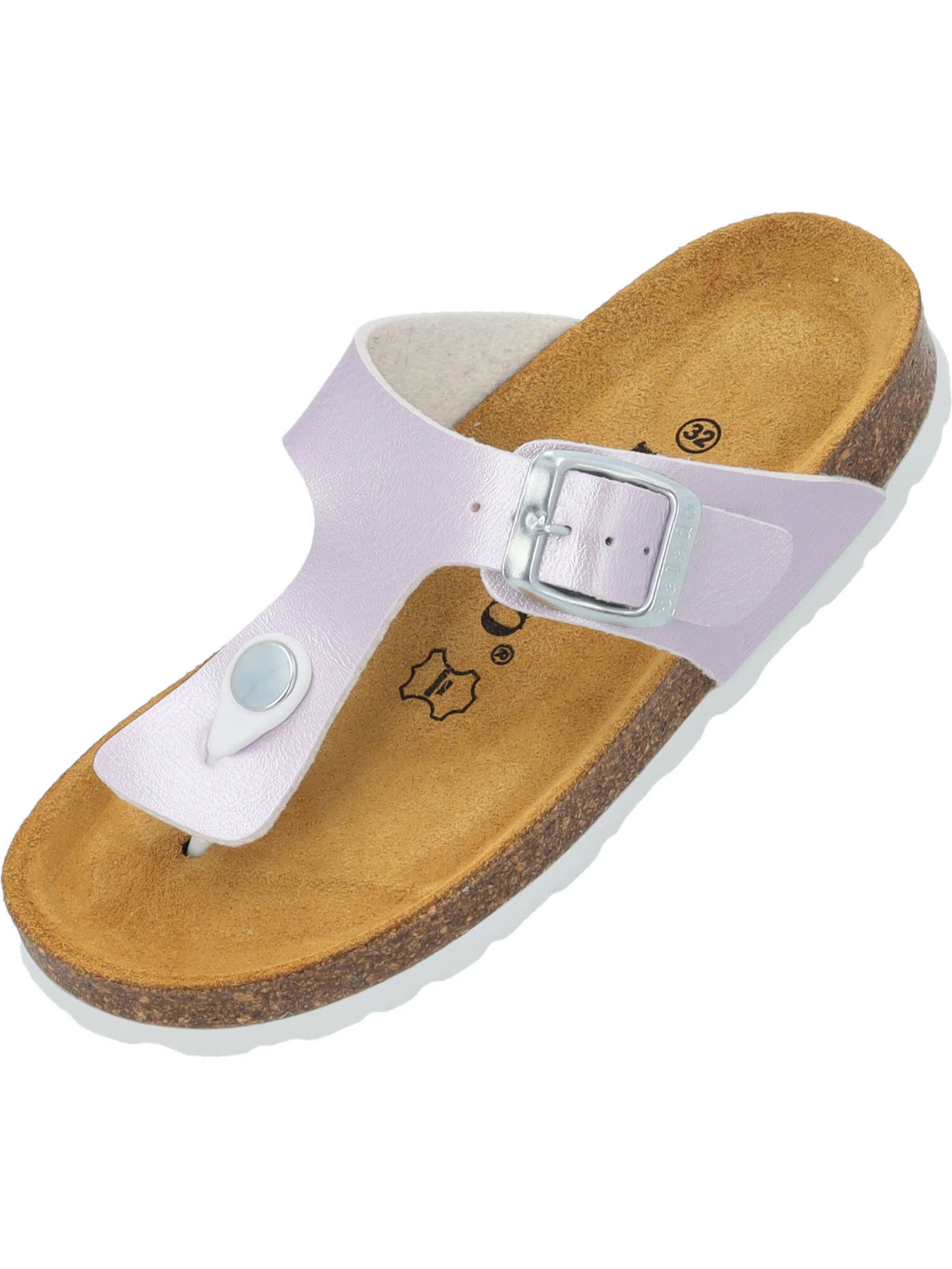 Calzatura aperta 'Kos G' di Palado in rosa: frontale