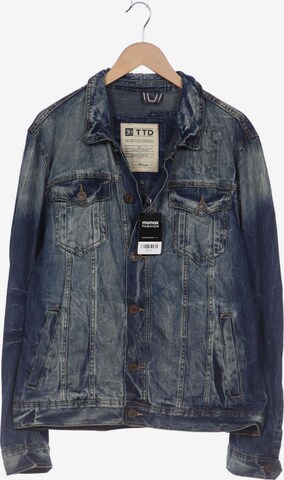 TOM TAILOR DENIM Jacket & Coat in XL in Blue: front