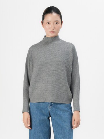 JDY Sweater 'JDYPRIME' in Grey: front