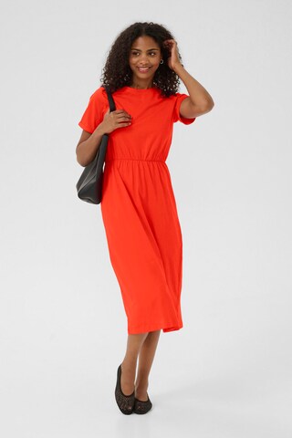 Kaffe Jurk 'Lucie ' in Rood