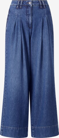 Rich & Royal Wide leg Jeans in Blauw: voorkant