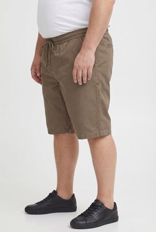 Men Plus Regular Pants in Brown