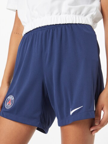 NIKE Regular Sportshorts in Blau