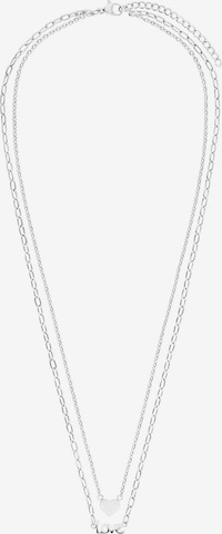 Lucardi Ketting in Zilver: voorkant