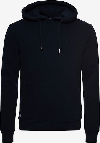 Superdry Sweatshirt in Blue: front