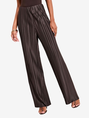 Friends Like These Широкий Штаны в Коричневый: спереди