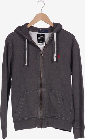 Polo Ralph Lauren Sweatshirt & Zip-Up Hoodie in L in Grey: front
