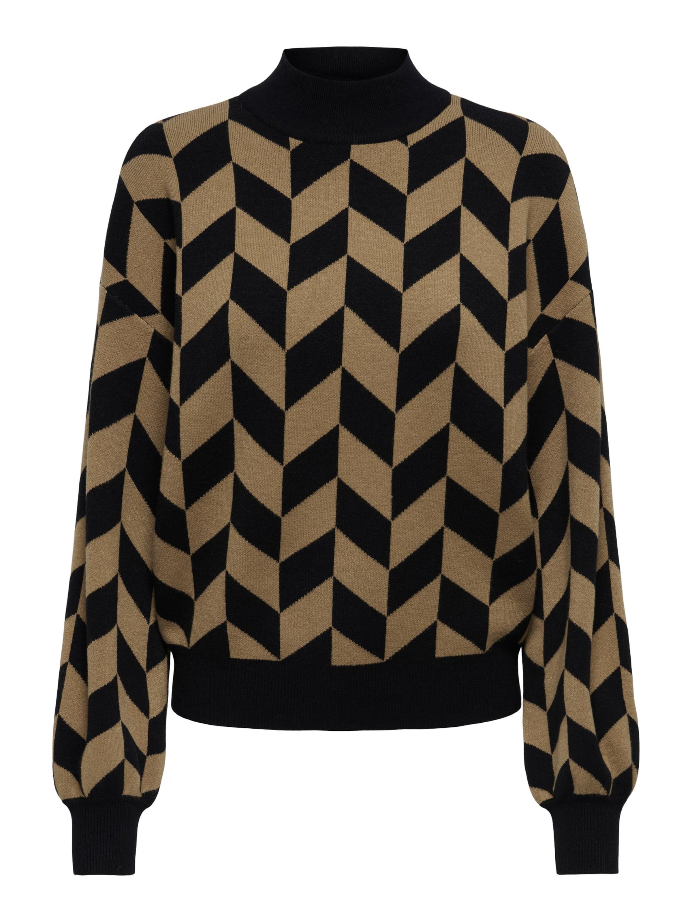 ONLY Pullover 'ONLEnya' in Schwarz: Vorderseite