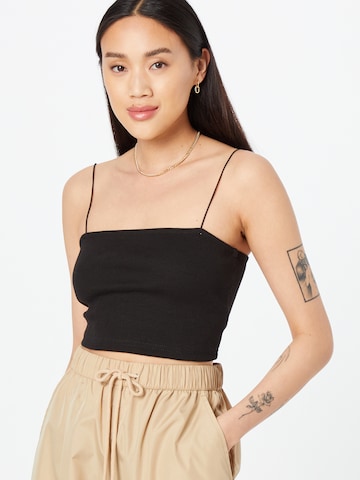 Nasty Gal Top in Zwart: voorkant