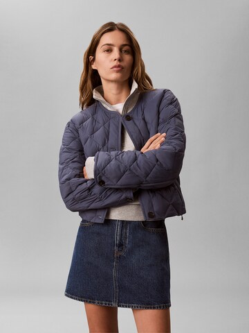 Calvin Klein Übergangsjacke in Lila: Vorderseite