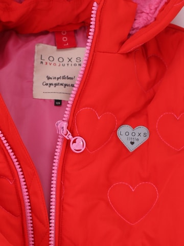 Veste d’hiver Looxs Revolution en rouge